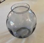 Optisch geblazen glazen vaas, Antiek en Kunst, Antiek | Glas en Kristal, Ophalen of Verzenden
