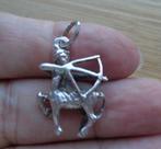 zilveren vintage hanger sterrenbeeld boogschutter [384], Verzenden, Zo goed als nieuw, Kruis of Symbool, Zilver