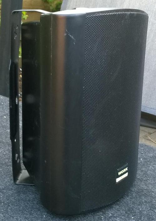 Luidsprekers Terras 5,25 inch, 4 stuks met versterker, Audio, Tv en Foto, Luidsprekers, Refurbished, 120 watt of meer, Overige merken