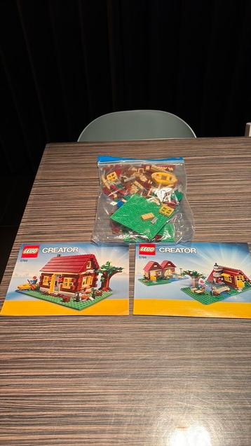 Lego creator 5766 Log cabin beschikbaar voor biedingen