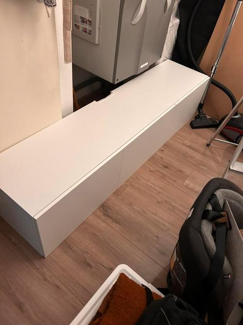 ikea BESTA tv-meubel, Huis en Inrichting, Kasten | Televisiemeubels, Gebruikt, Minder dan 100 cm, 150 tot 200 cm, 25 tot 50 cm