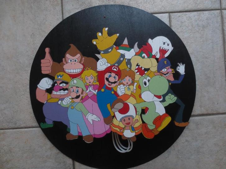 super Mario wandlamp lamp muurplaat, Kinderen en Baby's, Kinderkamer | Inrichting en Decoratie, Nieuw, Lamp, Ophalen of Verzenden