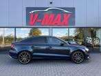 Audi A3 Limousine 30 TFSI S-Line 97 DKM Navi LED Stoelvw PDC, Auto's, Stof, Gebruikt, Euro 6, Blauw