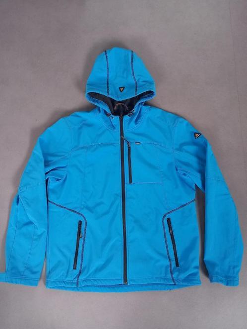 Softshell jas Icepeak maat L, Kleding | Heren, Jassen | Zomer, Zo goed als nieuw, Maat 52/54 (L), Blauw, Ophalen of Verzenden