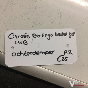 Citroen Berlingo 1.4 B 1998  Einddemper beschikbaar voor biedingen
