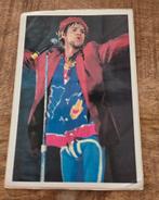 Sticker kaart Mick Jagger - The Rolling Stones, Verzenden, 1980 tot heden, Ongelopen