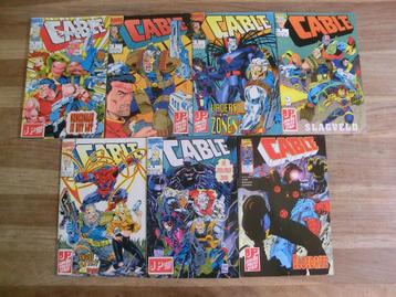 7 comics uit de reeks van Cable  beschikbaar voor biedingen