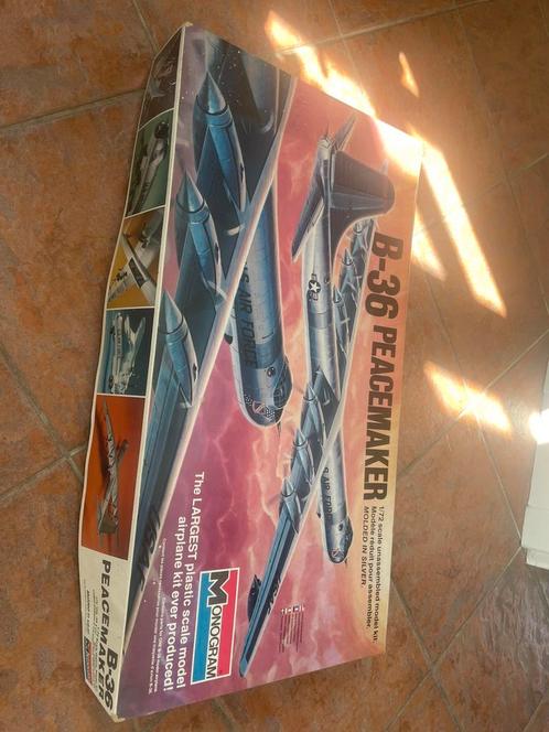 B36 peacemaker 1/72 monogram, Hobby en Vrije tijd, Modelbouw | Vliegtuigen en Helikopters, Zo goed als nieuw, 1:72 tot 1:144, Overige merken
