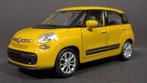 Fiat 500 L yellow 1:36 Welly Pol, Nieuw, Ophalen of Verzenden, Auto