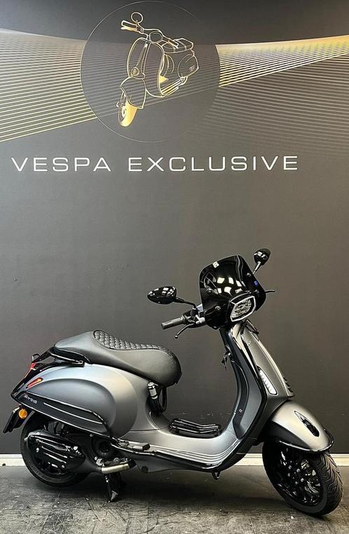 VESPA SPRINT S NIEUW Vol optie 2024 MAT GRIJS Custom, Fietsen en Brommers, Scooters | Vespa, Nieuw, Vespa S, Ophalen of Verzenden