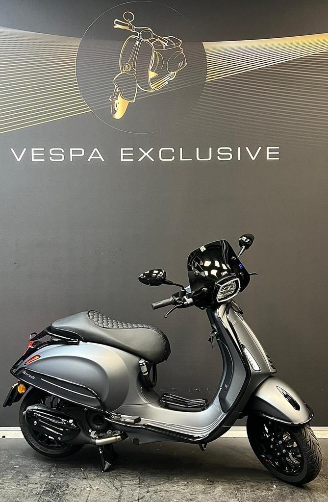 VESPA SPRINT S NIEUW Vol optie 2025 MAT GRIJS Custom, Fietsen en Brommers, Scooters | Vespa, Nieuw, Vespa S, Ophalen of Verzenden