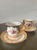 Vintage K&A Bavaria Koffiekopjes met Schotels, Antiek en Kunst, Antiek | Porselein, Ophalen of Verzenden