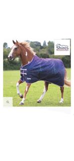 Shires regendeken 0 gram - 215, Dieren en Toebehoren, Paarden en Pony's | Dekens en Dekjes, Ophalen of Verzenden, Zo goed als nieuw