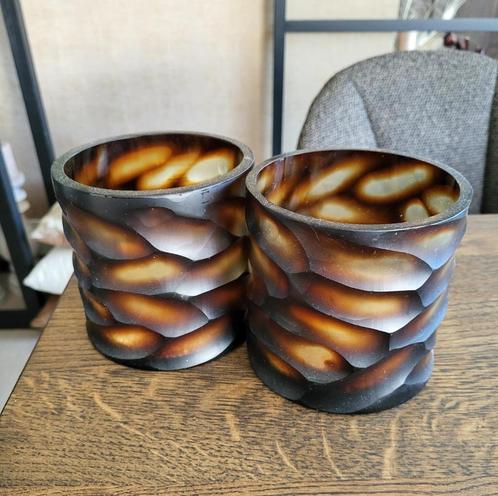 2 stoere windlichten O4Home? Colmore? in nieuwstaat, Huis en Inrichting, Woonaccessoires | Kandelaars en Kaarsen, Zo goed als nieuw