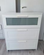 BRIMNES Ladekast 3 lades - Aalsmeer, Ophalen, Gebruikt, Glas, 50 tot 100 cm