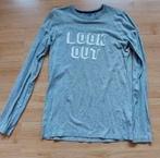 Grijze katoenen, coole Hema longsleeve maat 158/164: ZGAN, Kinderen en Baby's, Kinderkleding | Maat 158, Ophalen of Verzenden