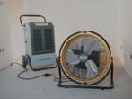 Te huur: bouwdroger met toebehoren + breng en ophaalservice, Doe-het-zelf en Verbouw, Ventilatie en Afzuiging, Ophalen of Verzenden