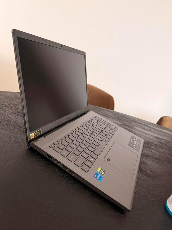 Acer Aspire 5 i7 • RTX 2050 • 16GB • 512GB – In topstaat!, Computers en Software, Windows Laptops, Zo goed als nieuw, 15 inch