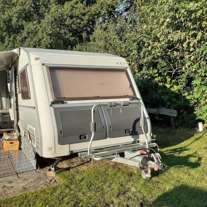 Kip caravan 440S, Caravans en Kamperen, Caravans, Particulier, tot en met 4, 750 - 1000 kg, Treinzit, Kip, Dwarsbed, 5 tot 6 meter