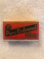 Pure Richmond shag, Verzamelen, Rookartikelen, Aanstekers en Luciferdoosjes, Ophalen, Zo goed als nieuw, Overige typen