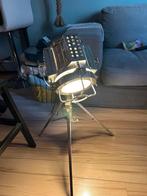 Vintage Staande industriële stoere lamp, Ophalen, Gebruikt, Minder dan 100 cm, Metaal