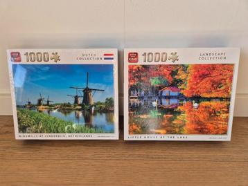 Puzzel 1000 stukjes landschap beschikbaar voor biedingen