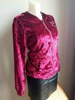 Fluwelen Vest Hoodie - Maat S, Ophalen of Verzenden, Zo goed als nieuw, Maat 36 (S), Rood