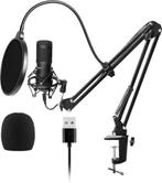 streaming microfoon met standaard, Muziek en Instrumenten, Microfoons, Nieuw, Studiomicrofoon, Verzenden