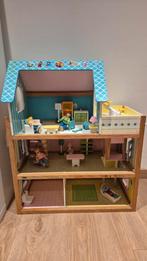 Poppenhuis hout., Ophalen, Poppenhuis