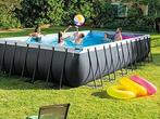 Intex zwembad met warmtepomp, zwembad robot en accessoires, Tuin en Terras, Zwembaden, 300 cm of meer, 400 cm of meer, Rond, Opzetzwembad
