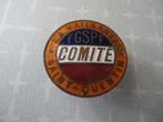 Franse badge, FGSPF Comite La Vaillant Saint-Quentin, Postzegels en Munten, Penningen en Medailles, Verzenden, Overige materialen