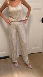 Marc Aurel glitter goud broek maat 36/38, Ophalen of Verzenden, Zo goed als nieuw, Maat 36 (S), Lang