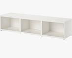 Witte Ikea Besta  basiselement TV meubel - 180cm breed, Ophalen, Kunststof, 150 tot 200 cm, Minder dan 100 cm