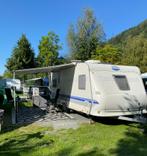 Hobby Excelsior 560 - 2005 - Compleet met Mover & Airco!, Hobby, Particulier, Schokbreker, 5 tot 6 meter