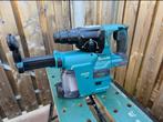 Makita DHR242 18V lxt accu combihamer met DX06 stofzuiger, Boor- en/of Breekhamer, Ophalen of Verzenden, Variabele snelheid, Gebruikt