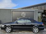 Saab 9-3 Cabrio 2.0t S *Cabrio*Automaat*SUPER MOOI*, Auto's, Oldtimers, Stoelverwarming, Cabriolet, 4 stoelen, Zwart