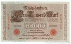 duitsland 1000 mark 1910 gebruikt, Postzegels en Munten, Duitsland, Verzenden