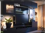 IKEA Besta/Framsta wandmeubel, Huis en Inrichting, 25 tot 50 cm, Glas, Gebruikt, 200 cm of meer