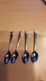 Advocaat lepels, Gero Zilmeta, golfje en  puntfilet (sola), Ophalen of Verzenden, Gebruikt, Metaal, Bestek