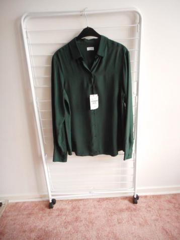 Nieuwe mooie donkergroene blouse Seidensticker mt 40 beschikbaar voor biedingen