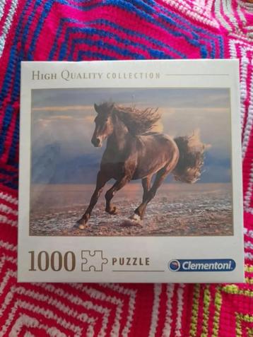 Paardenpuzzel 1000stukjes  - Clementoni beschikbaar voor biedingen
