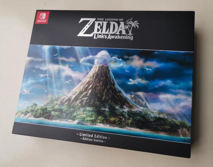 Zelda - Links Awakening Collectors Edition, Spelcomputers en Games, Games | Nintendo Switch, Zo goed als nieuw, Avontuur en Actie