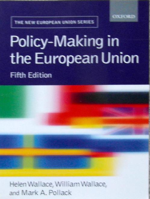 Policy-Making in the European Union, Boeken, Politiek en Maatschappij, Zo goed als nieuw, Maatschappij en Samenleving, Ophalen of Verzenden