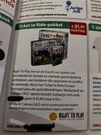 Ticket to ride pakket 31,85 euro korting, Eén persoon, Kortingsbon, Overige typen