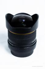 SAMYANG ROKINON fisheye 8mm, Ophalen of Verzenden, Zo goed als nieuw, Groothoek Fisheye-lens