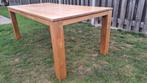 Houten tafel eiken, Ophalen, Gebruikt, 200 cm of meer, 50 tot 100 cm