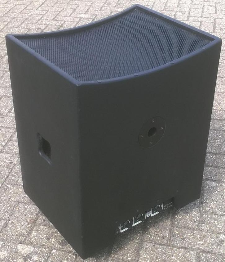Sub 15 inch actief 500 Watt + 2x125 Watt, Bi-Amp, Audio, Tv en Foto, Luidsprekers, Refurbished, Subwoofer, 120 watt of meer, Overige merken