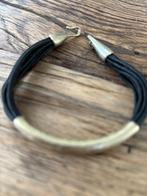 Armband Twice as nice, Sieraden, Tassen en Uiterlijk, Armbanden, Ophalen of Verzenden, Zo goed als nieuw, Zwart