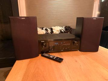 Denon AVR-X1300w + twee B&W DM601 Speakers beschikbaar voor biedingen