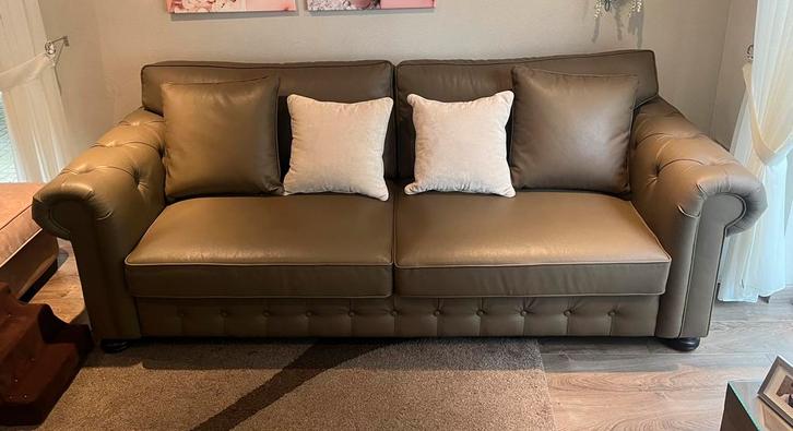 Urban Sofa bank nu 100 EURO ! nieuwstaat. 3zits., Huis en Inrichting, Banken | Bankstellen, Zo goed als nieuw, Leer, Ophalen